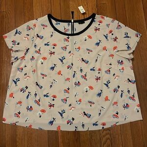 Talbots Floral Top Size 24W
